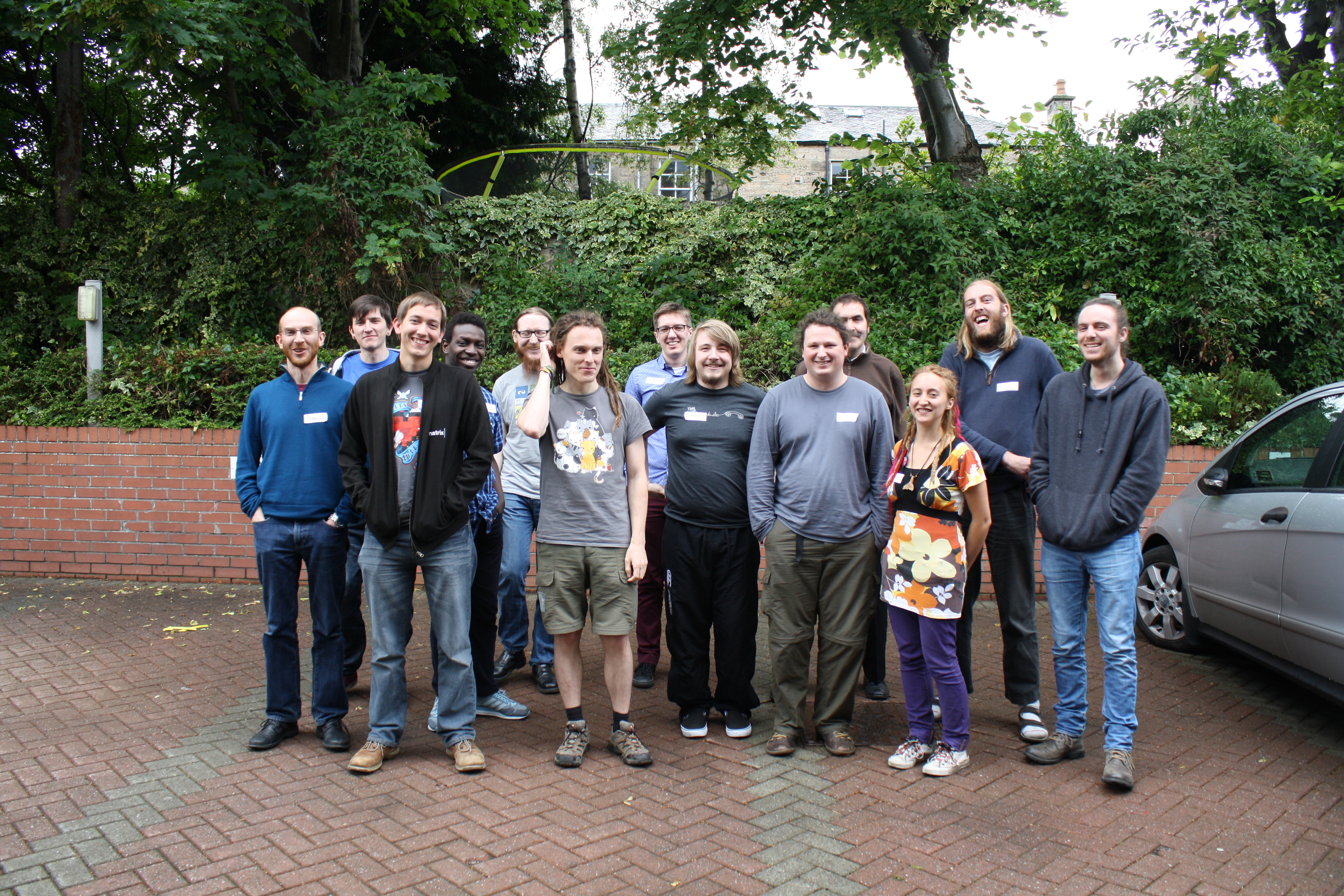 IndieWebCamp Edinburgh group photo