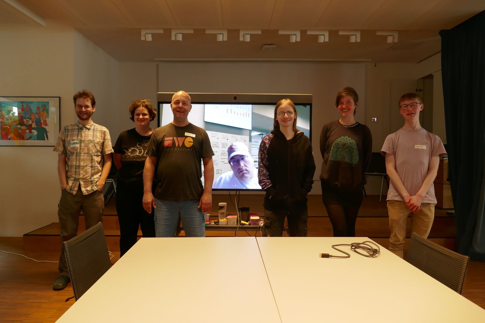 Happy participants at IndieWebCamp Berlin 2022