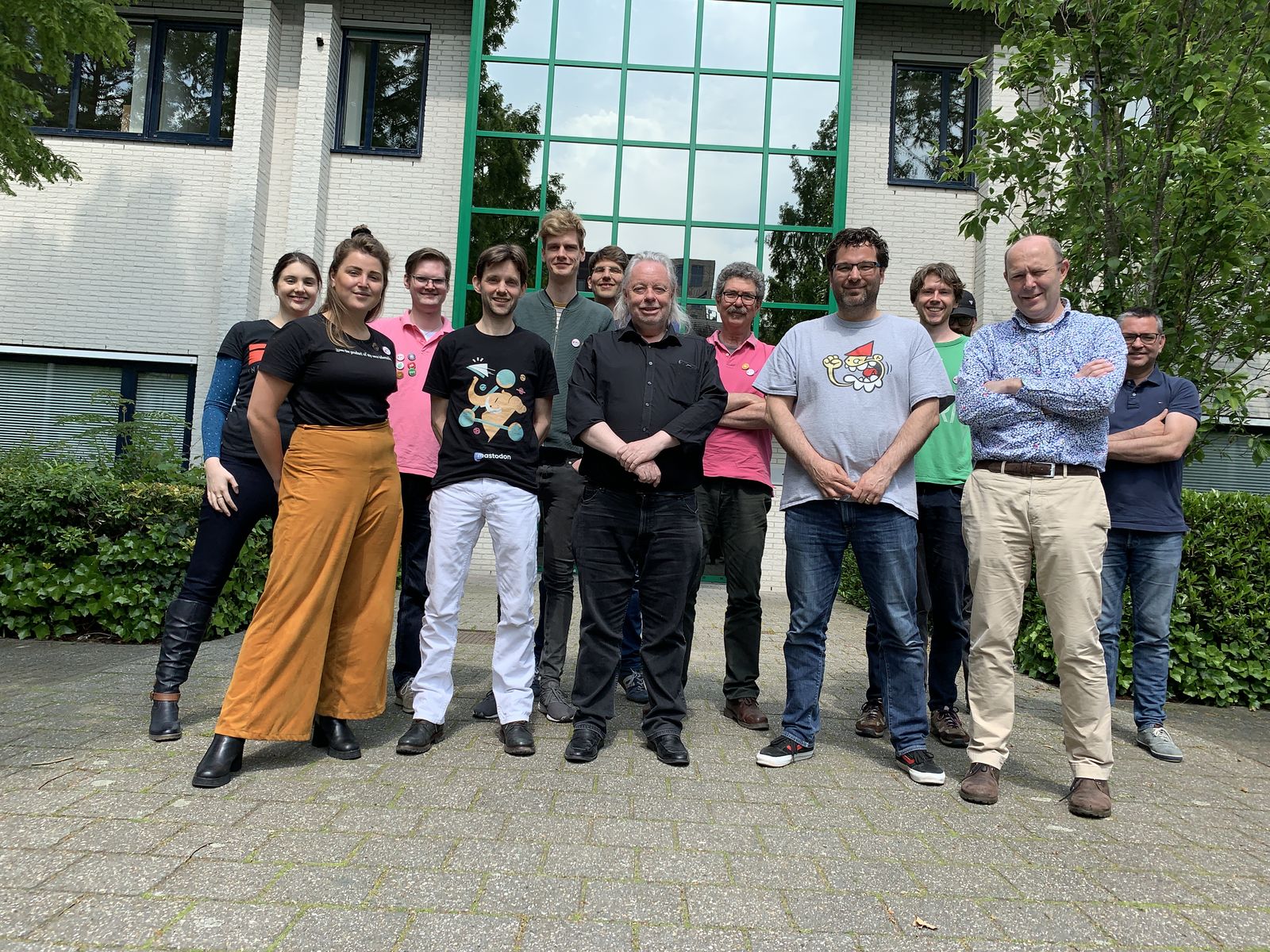 IWC Utrecht 2019 attendees outside, Saturday