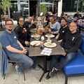 Group photo at lunch